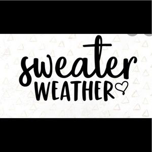 Sweaters under this listing